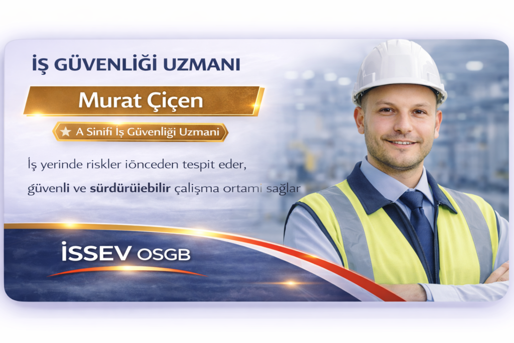 Antalya OSGB İşgüvenliği Uzmanı Murat Çiçen